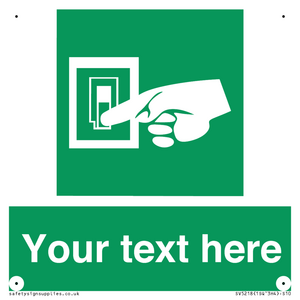 Custom Light Switch Sign